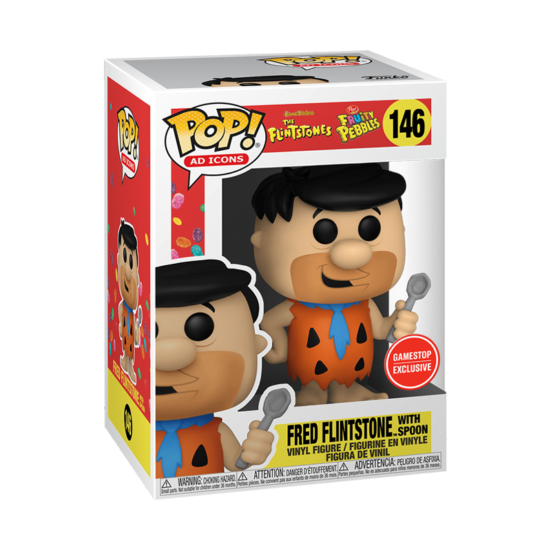 Fred Flintstone with Spoon (Exclusive)